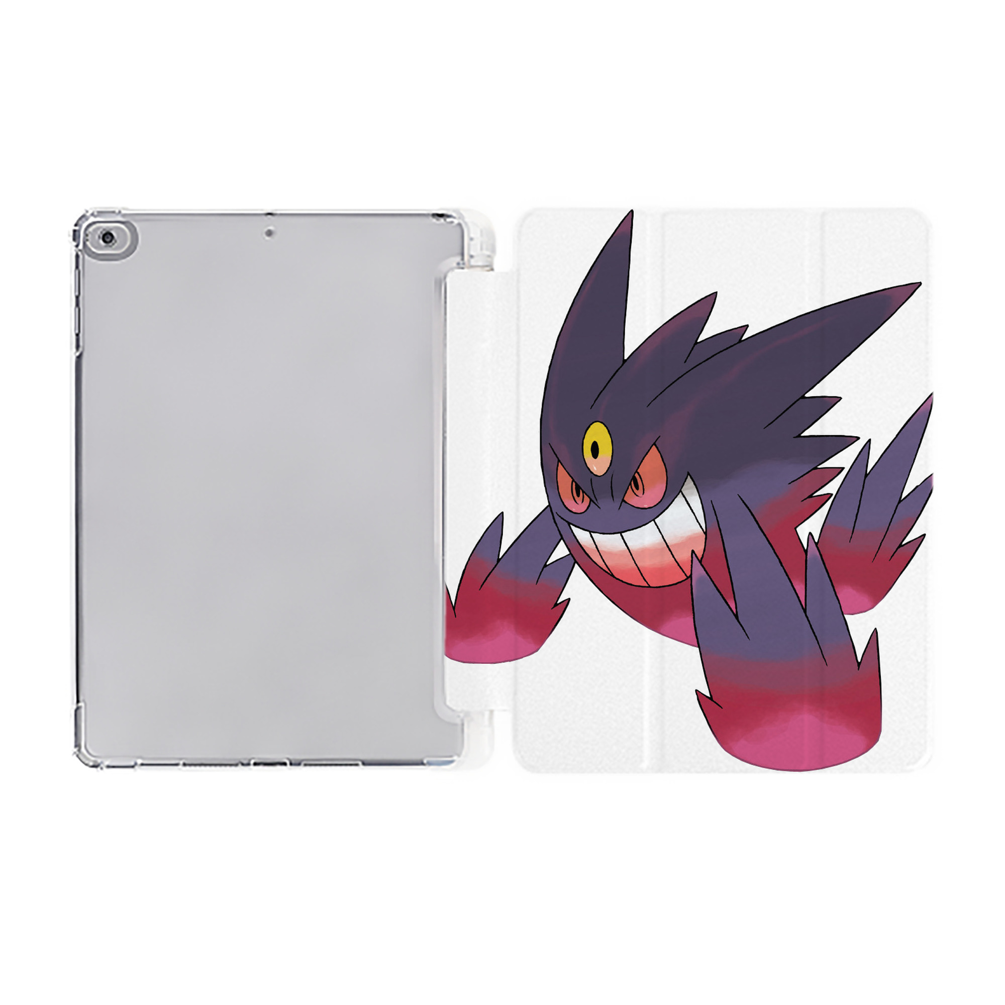 （画像用） ポケットモンスター Pokémon IPad ケース ペン収納付き 三つ折りスタンド PUレザー×シリコン 対応機種9.5/10.5/10.9インチ